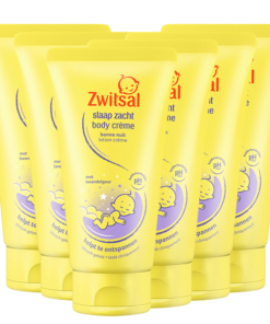 Zwitsal - Slaap Zacht - Body Crème - Lavendel - 6 x 150ml - Voordeelverpakking