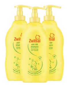 Zwitsal - Anti Klit Shampoo - 3 x 400ml - Voordeelpack