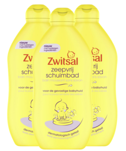 Zwitsal - Zeepvrij Schuimbad - 3 x 400 ml - Voordeelpack
