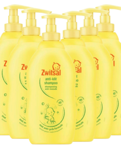 Zwitsal - Anti Klit Shampoo - 6 x 400ml - Voordeelverpakking