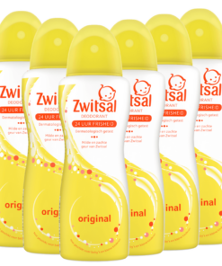 Zwitsal - Deodorant Spray - Orgineel - 6 x 100 ml - Voordeelverpakking