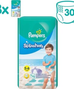 Pampers - Splashers - Wegwerpbare Zwemluiers - Maat 5/6 - 30 stuks