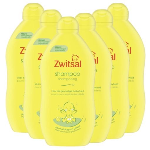 Zwitsal - Shampoo - 6 x 500 ml - Voordeelverpakking