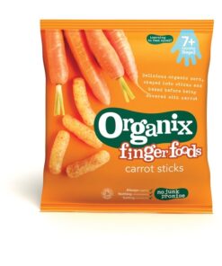 Organix - Fingerfoods Maïs Knabbels - 6+M - 20gr - met Wortel