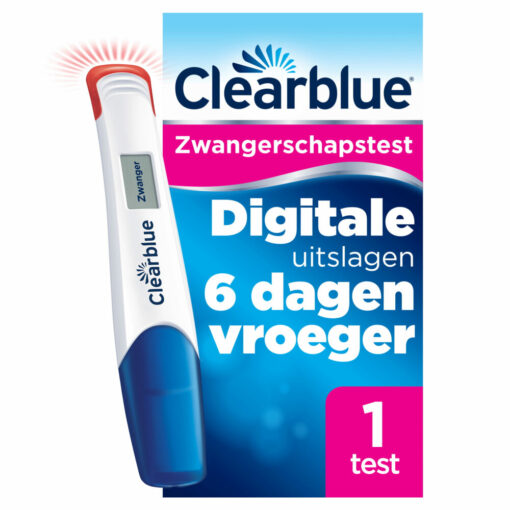 Clearblue - Zwangerschapstest - Digitaal Ultravroeg 6 dagen - 1 test