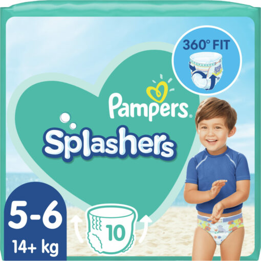 Pampers - Splashers - Wegwerpbare Zwemluiers - Maat 5/6 - 10 stuks