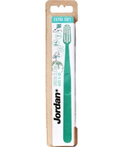 Jordan - Tandenborstel Extra Soft - Green Clean - 5/10 jaar - Groen