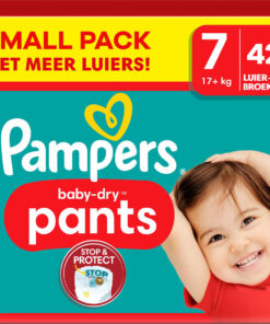 Pampers - Baby Dry Pants - Maat 7 - Small Pack - 42 stuks - 17+ KG