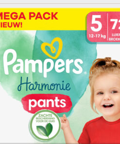 Pampers - Harmonie Pants - Maat 5 - Mega Pack - 72 stuks - 12/17 KG