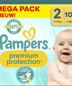 Pampers - Premium Protection - Maat 2 - Mega Pack - 108 stuks - 4/8 KG
