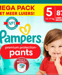 Pampers - Premium Protection Pants - Maat 5 - Mega Pack - 87 stuks - 12/17 KG