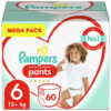 Pampers - Premium Protection Pants - Maat 6 - Mega Pack - 60 luierbroekjes