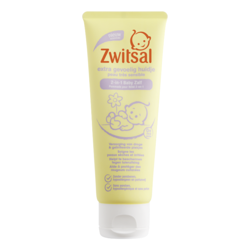 Zwitsal - Extra Gevoelig Huidje - 2 in 1 Baby Zalf - 75ml