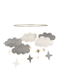 Baby Bello Fantasy Clouds Boxmobiel Rusty Grey