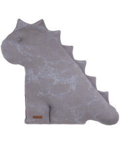 Baby's Only Marble Dino Knuffel Cool Grey / Lila XL
