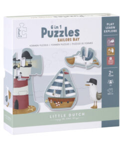 Little Dutch Sailors Bay 6-in-1 puzzel