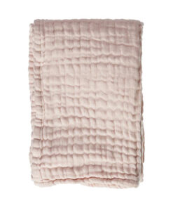 Mies & Co Mousseline Ledikantdeken Soft Pink 110 x 140 cm