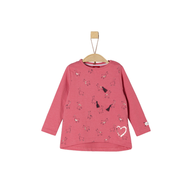 s.Oliver Girl s shirt met lange mouwen roze