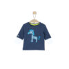 s.Oliver Boys Shirt met lange mouwen donkerblauw