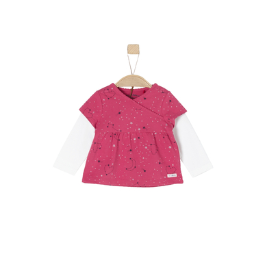 s.Oliver Girl s shirt met lange mouwen paars / roze