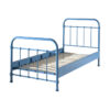 Vipack New York Bed Metaal Blauw 90 x 200 cm