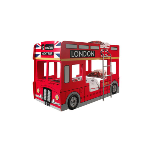 Vipack London Stapelbed Rood
