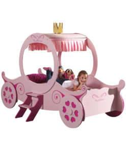 Vipack Princess Kate Car Bed Roze 90 x 200 cm