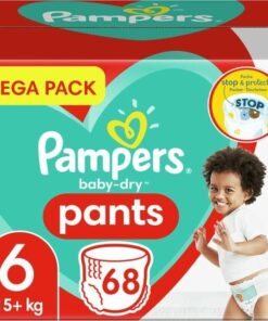 Pampers - Baby Dry Pants - Maat 6 - Megapack - 68 luierbroekjes - 9/15 KG