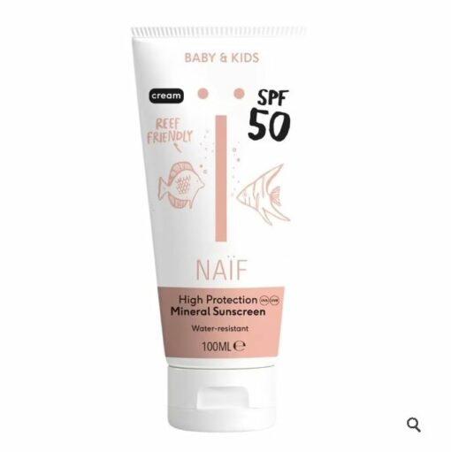 Naïf - Zonnebrand Kids SPF50 - Mineral Sunscreen - 100ml