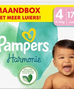 Pampers - Harmonie - Maat 4 - Maandbox - 174 stuks - 9/14 KG