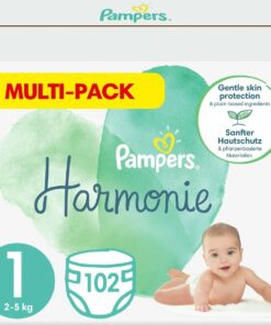 Pampers - Harmonie - Maat 1 - Mega Pack - 102 stuks - 2/5 KG