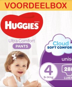 Huggies - Luierbroekjes - Ultra Comfort - Maat 4 - Mega Maandbox - 288 stuks - 9/14 KG