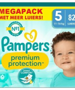 Pampers - Premium Protection - Maat 5 - Megapack - 82 luiers - 11/16 KG
