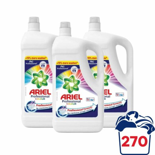 Ariel - Proffesional - Vloeibaar Wasmiddel - Color - 270 wasbeurten - 12