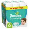 Pampers - Active Baby Dry - Maat 6 - Maandbox - 128 stuks - 13/18KG