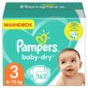 Pampers - Baby Dry - Maat 3 - Maandbox - 162 luiers BOL
