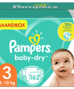 Pampers - Baby Dry - Maat 3 - Maandbox - 162 luiers