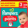 Pampers - Baby Dry Pants - Maat 3 - Maandbox - 208 stuks - 6/11 KG