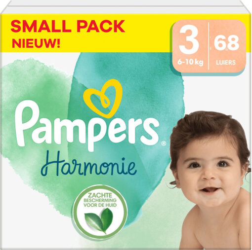 Pampers - Harmonie - Maat 3 - Small Pack - 68 stuks - 6/10 KG