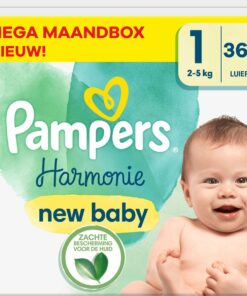 Pampers - Harmonie - Maat 1 - Mega Maandbox - 360 stuks - 2/5 KG
