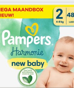 Pampers - Harmonie - Maat 2 - Mega Maandbox - 480 stuks - 4/8 KG