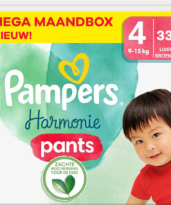Pampers - Harmonie Pants - Maat 4 - Mega Maandbox - 336 stuks - 9/15 KG