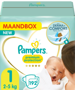 Pampers - Premium Protection - Maat 1 - Maandbox - 192 luiers