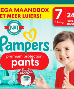 Pampers - Premium Protection Pants - Maat 7 - Mega Maandbox - 246 stuks - 17+ KG